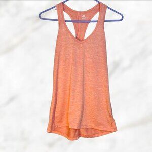Champion C9 Racer Back Criss‎ Cross Keyhole Back Tank Top Coral Pink size Small